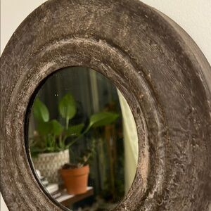 Rustic Brown Wall Mirror